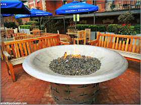 Fire Pits en la Plaza de Ghirardelli, San Francisco