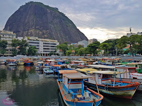 Um passeio de bicicleta na Urca