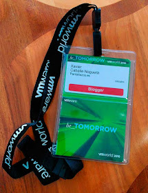 vmworld Europe 2016 Blogger Pass.
