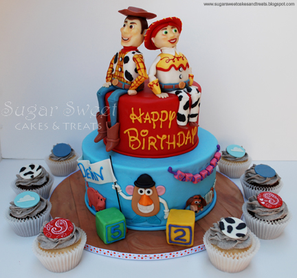 Birthday Cake Vodka on Sugar Sweet Cakes And Treats  Toy Story Cake And Cupcakes