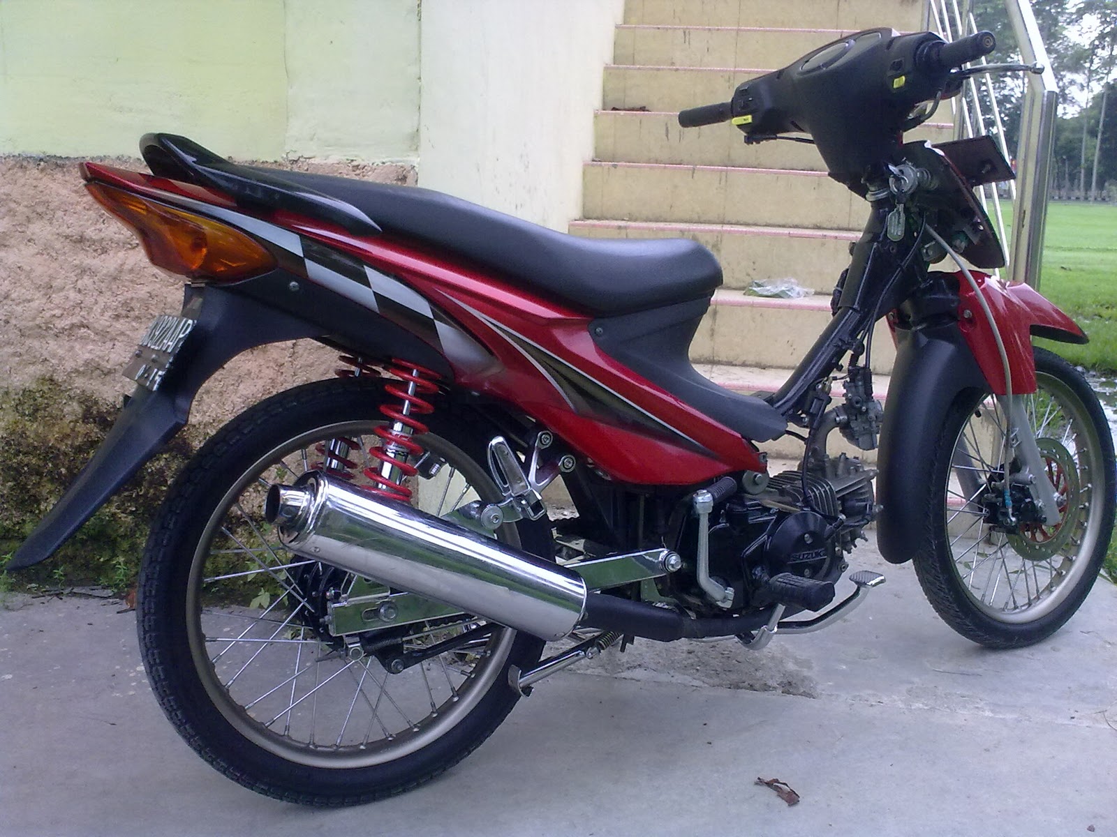 Modif Motor Suzuki Smash Titan Wacana Modif Motor