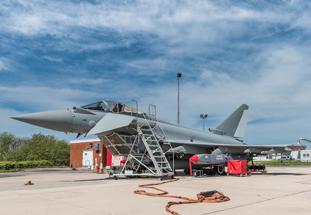 Eurofighter Typhoon with Storm Shadow missile