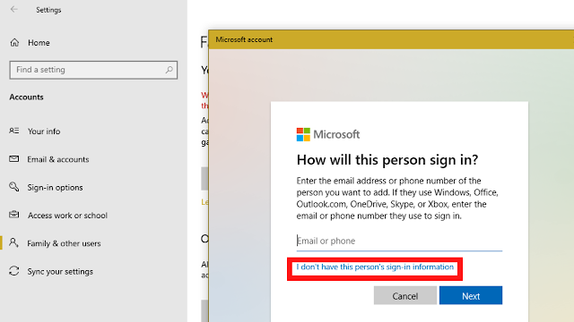 How to Create a New User Account on Windows 10