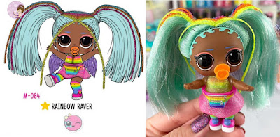 Rainbow Raver L.O.L. Surprise Hair Goals wave 2 doll