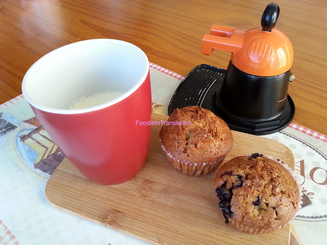 Muffin ai mirtilli - Blueberry muffins