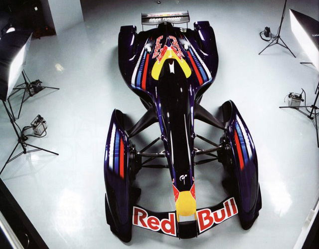 The Red Bull X1 Prototype Sits for a Photo Shoot
