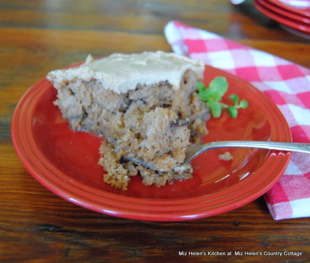 Caramel Apple Poke Cake at Miz Helen's Country Cottage