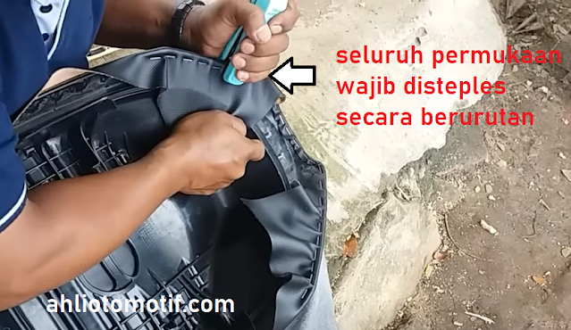 Cara mengganti jok sepeda motor dengan benar