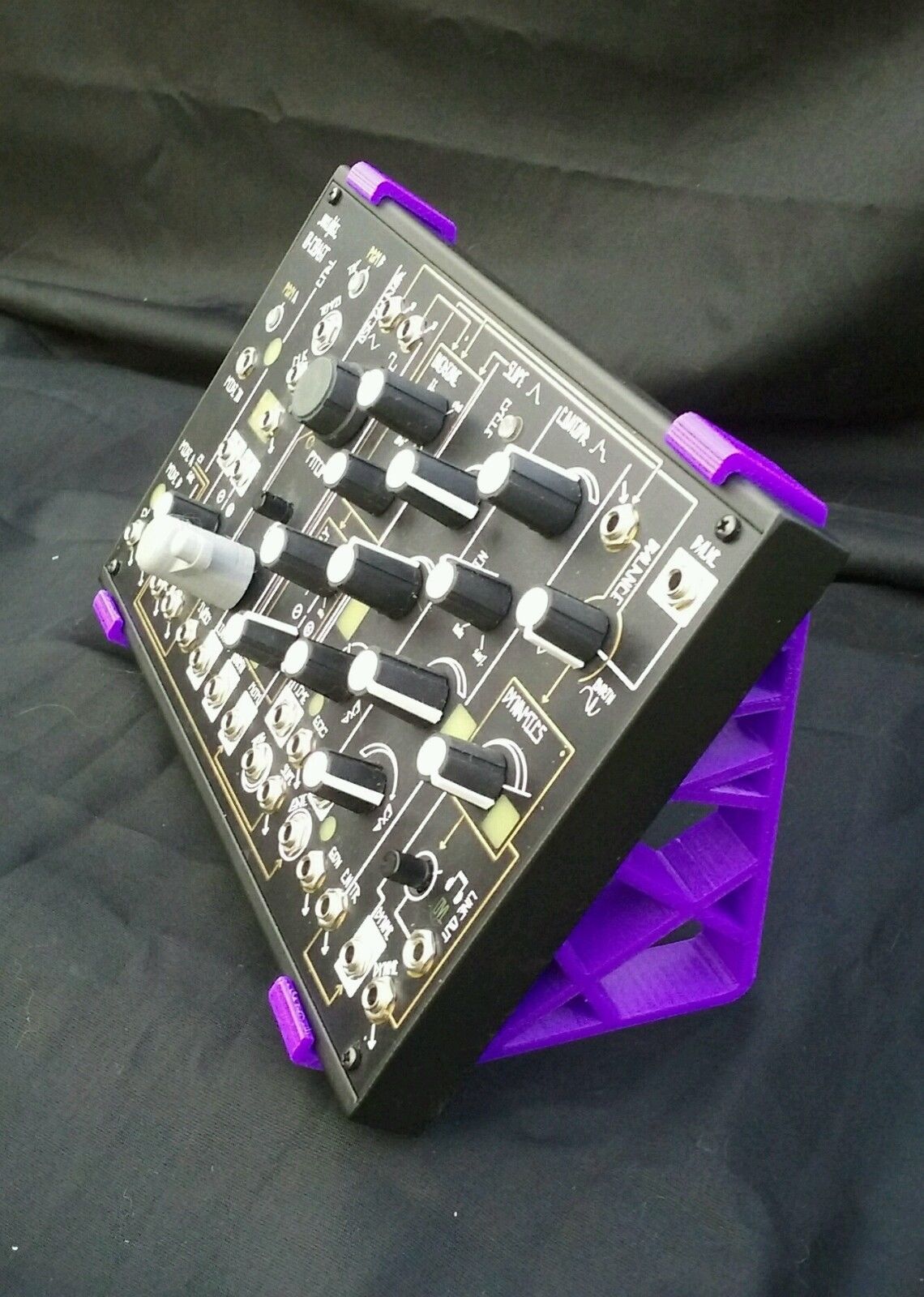 Matrixsynth 3dwaves Stands For The Make Noise 0 Coast Semi Modular Synthesizer