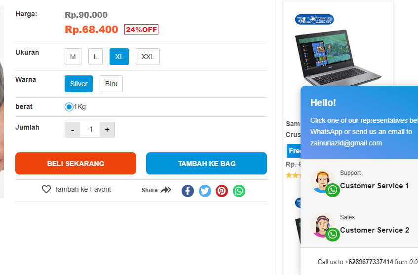 Update Template Toko Online simpleBli Blogger Versi Terbaru 1.6.0