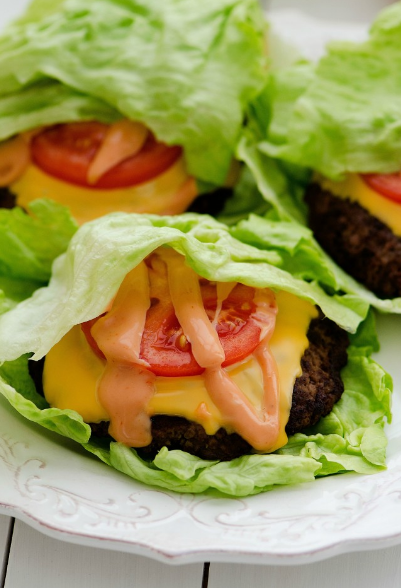 CHEESEBURGER LETTUCE WRAPS