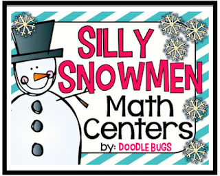 https://www.teacherspayteachers.com/Product/Silly-Snowmen-Math-Centers-facts-counting-clocks-number-words-more-2275455