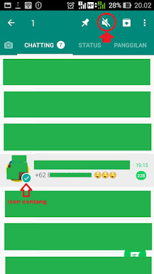 cara mematikan pemberitahuan grup whatsapp