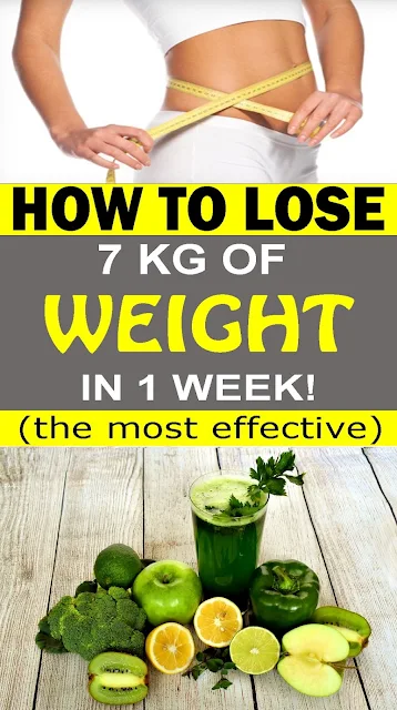 Loose your weight, upto eight kilograms in just seven days