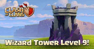 Update Wizard Tower level 9