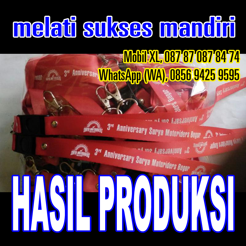 BUKIT WARINGIN RW 10 lanyard tali id card 24 jam on line 