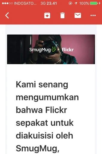 Setelah Yahoo Dibeli Verizon Dan Kini Filckr Diakuisisi Smugmug, Bagaimana Dengan Foto Kita?