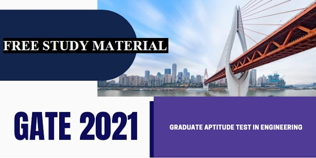 GATE Notification 2020 – Apply Online for Graduate Aptitude Test in Engineering   FREE STUDY MATERIAL