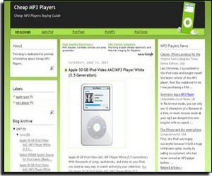 mp3-web2template