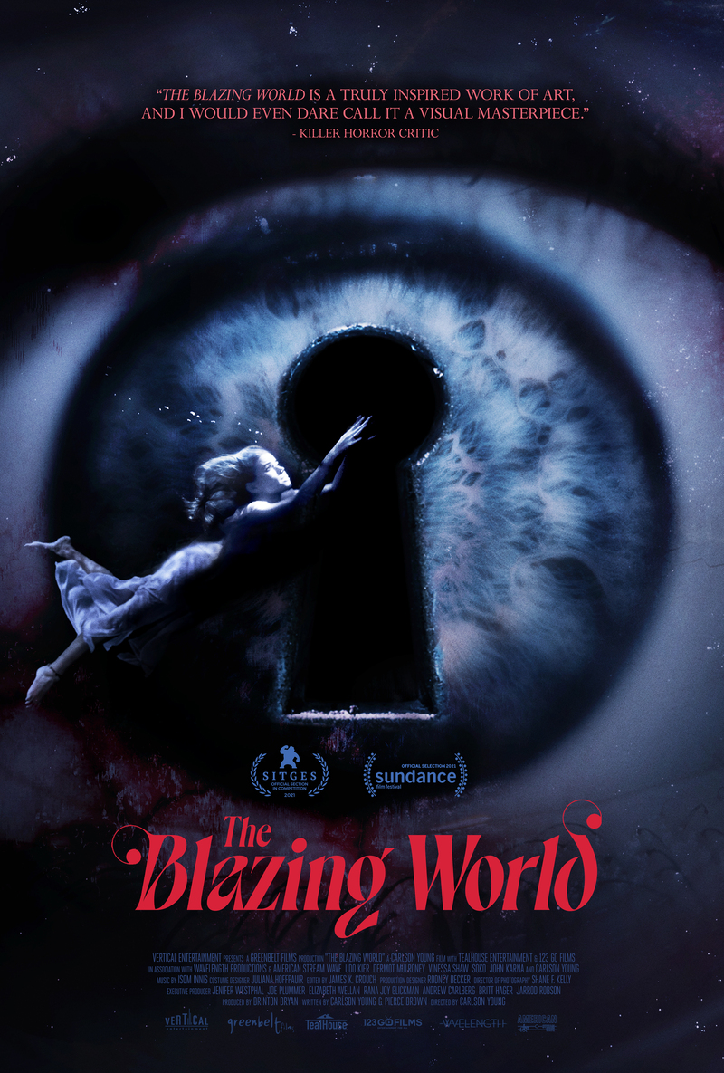 the blazing world poster