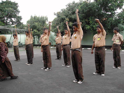 Kegiatan Perkemahan Selamat Datang Kelas X - 2010