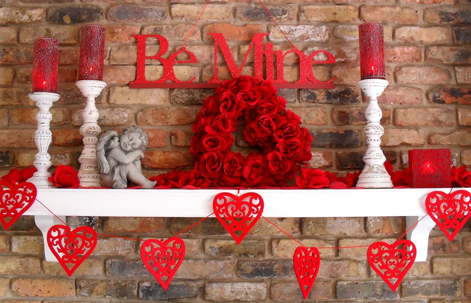 1. Valentine's Day Decorations Ideas 2014 To Decorate Bedroom,office And House