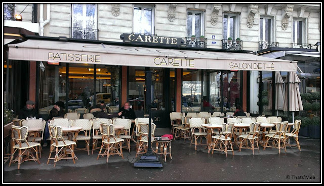 Carette salon de the Tour Eiffel 4 place du trocadéro Pari 16 macarons