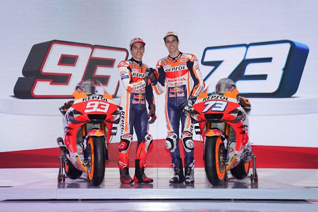 Honda mengungkapkan livery MotoGP 2020 dengan Marquez bersaudara