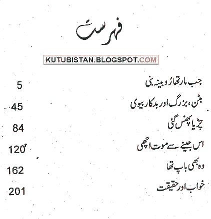 Contents of Chirya Phans Gayi 