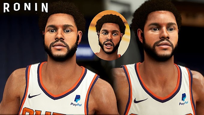 The Weeknd Cyberface by Ronin2K | NBA 2K23