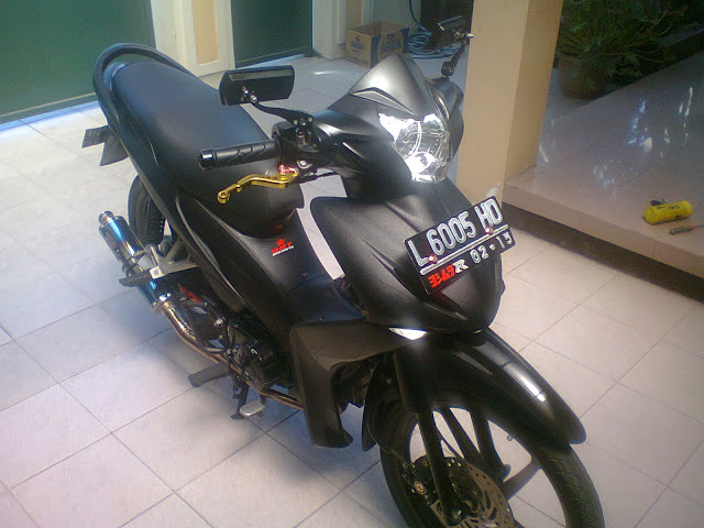 Modifikasi Motor Absolute Revo Black | MODIFIKASI MOTOR