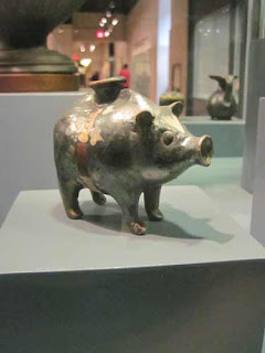 Pig Shaped Pot At The Royal Ontario Museum