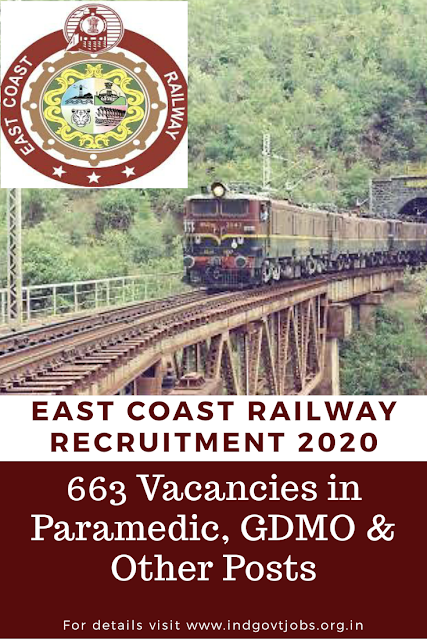 East Coast Railway Recruitment