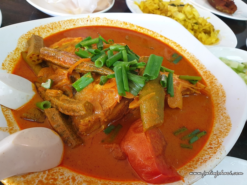 Teringin punya pasal jom pekena Kari Kepala Ikan Merah cap kedai !