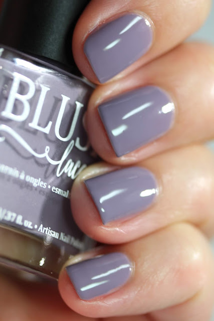 BLUSH Lacquers Hazy swatch by Streets Ahead Style