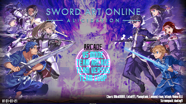 Full Game Sword Art Online Alicization Mugen V1