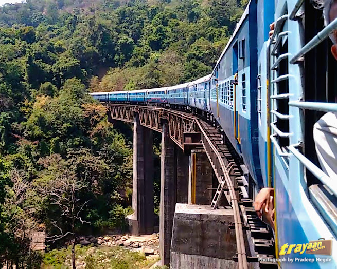 Bengaluru to Mangaluru by train via splendid Western Ghats - Sahyadri