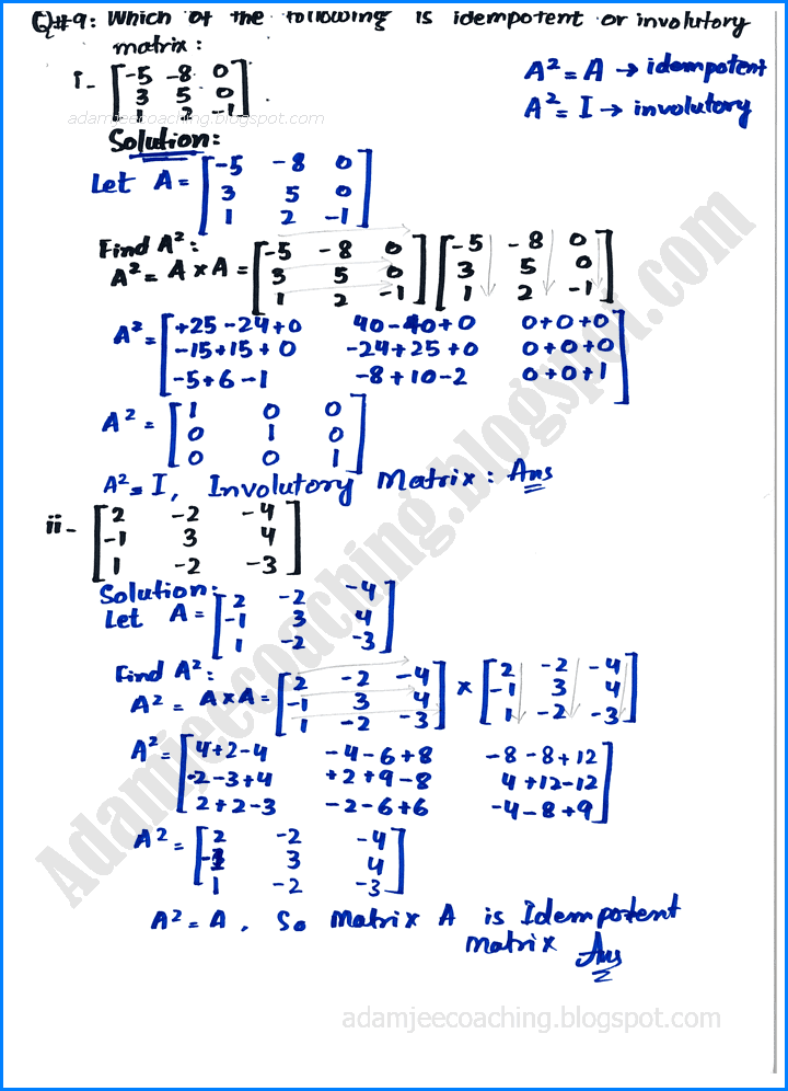 matrices-and-determinants-exercise-2-1-mathematics-11th