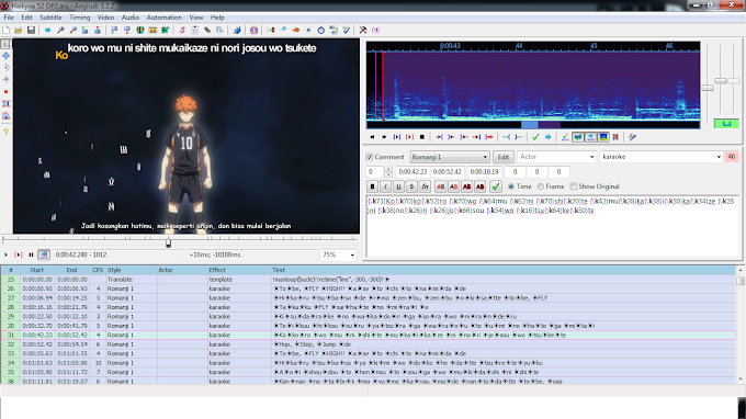 Aegisub 3.2.2 Download + Karaoke Effect 3.4