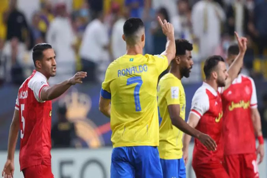 Ronaldo Tolak Penalti, Al Nassr Seri Lawan Persepolis