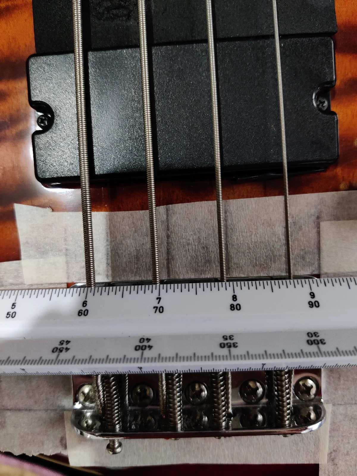 Bass bridge area string reference