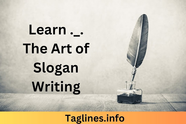 The Art of Slogan Writing