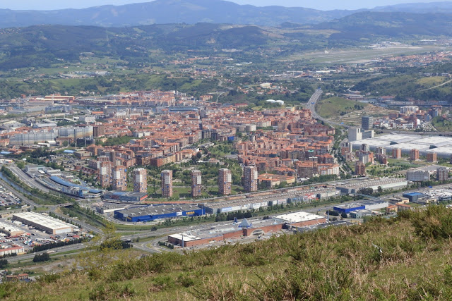 Vista de la zona urbana de Barakaldo