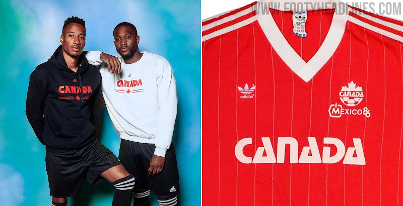 Adidas Release Canada 2022 World Cup Collection - Inspired by 1986 Jerseys  - Footy Headlines