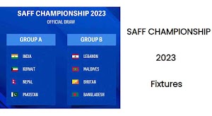 SAFF Championship 2023 Football Fixtures Schedule, Teams, Groups - worldlinknepal