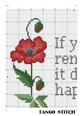 If you don't remember funny cross stitch pattern - Tango Stitch