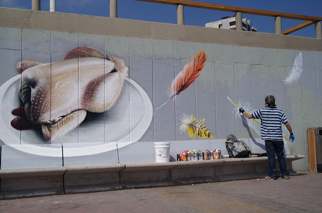 izak graffiti ilegal street art antofagasta street art chile mural 