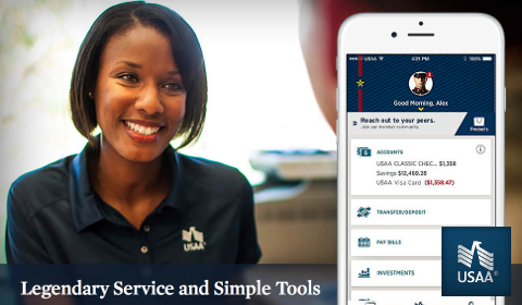 USAA – Legendary Service and Simple Tools