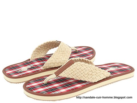 Sandale cuir homme:LG675114