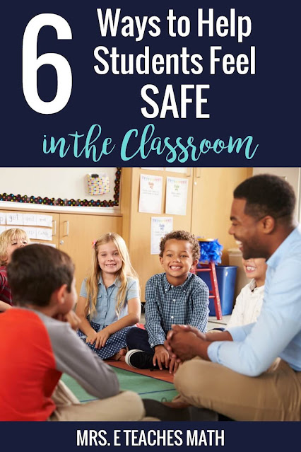 These ideas and tips for creating a safe classroom environment will help your classroom management and students will be ready and able to learn.